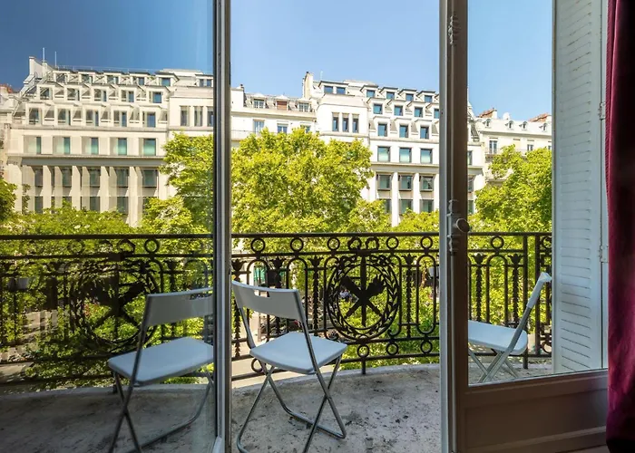 Lägenhet Elegant 1br - Sleeps 7 - Arc De Triomphe