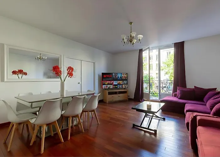 Appartamento Elegant 1br - Sleeps 7 - Arc De Triomphe *